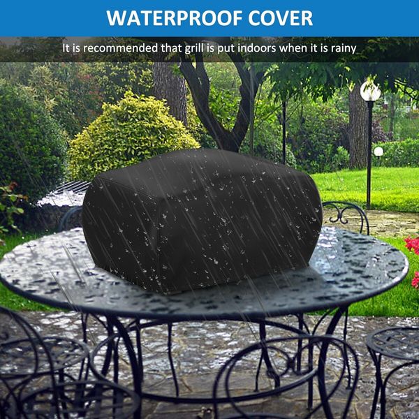 Cover for Ninja Woodfire Outdoor Grill, Waterproof Grill Cover for Ninja Smoker OG701 OG751 OO101 Series, Upgraded 500D Oxford Water Resistant Woodfire Grill Cover