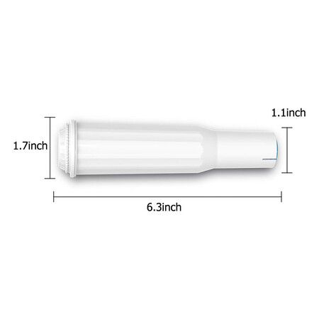 2Pcs Coffee Machine Filter, Replacement for Jura Clearyl White, 64553, 7520, 60209, Compatible with Jura F7