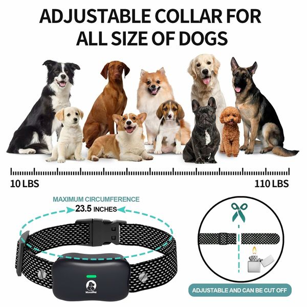 Dog Fence System Covers 1050m Wireless Fence Remote distance1800M Dog Collar Fence System Training Collar  3 Training Modes dogs Pets  1 Reciever