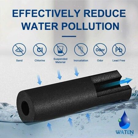 2PCS water filter replacement W10295370A, Compatible with EDR1RXD1, W10295370, P4RFWB, P8RFWB2L, 46 9930, 46 9081