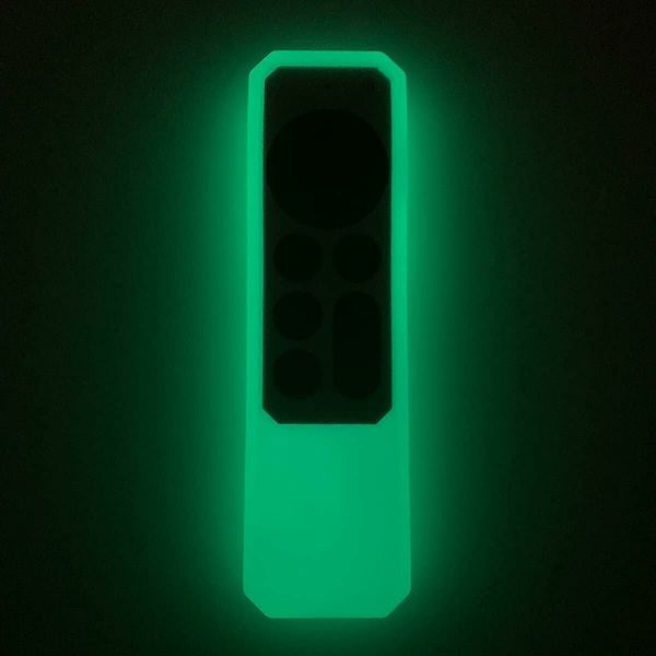 Remote Case for Apple Siri Remote 2021/2022 (2nd/3rd Gen), Green Glow