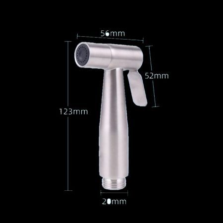 Bidet Sprayer for Toilet Handheld Toilet Bathroom Sprayer Kit Cloth Diaper Sprayer Set 304 Stainless Steel