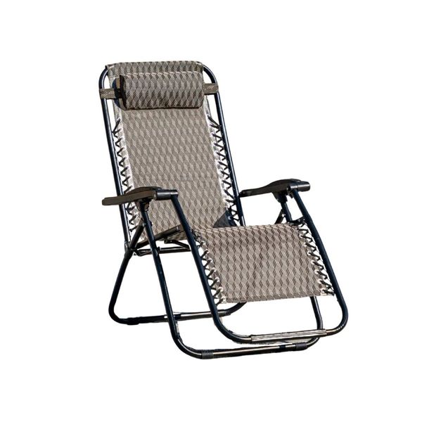 KILIROO Folding Reclining Camping Chair With Breathable Mesh (Argyle) KR-FC-106-QL