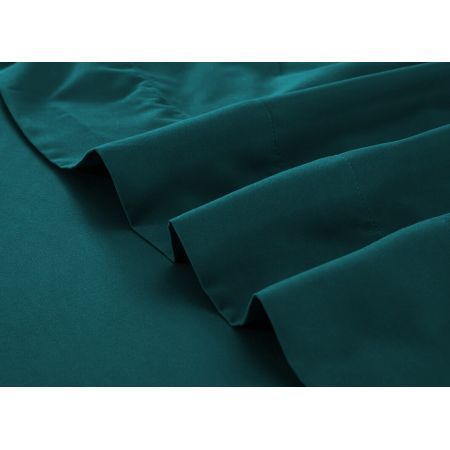 GOMINIMO 4 Pcs Bed Sheet Set 1000 Thread Count Ultra Soft Microfiber - King (Teal) GO-BS-120-XS