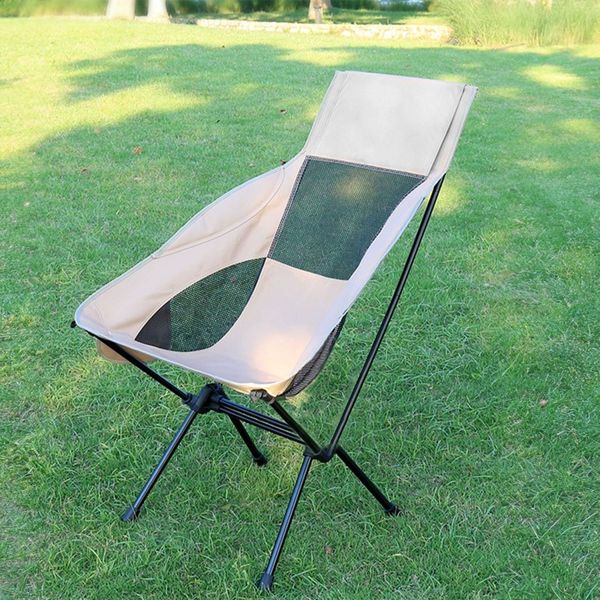 KILIROO Camping Folding Chair with Storage Bag (Beige) KR-FC-104-RJ