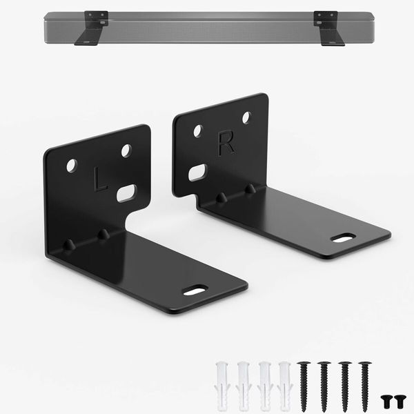 Soundbar Wall Mount Bracket, for Bose WB-300 SoundTouch 300 to 950