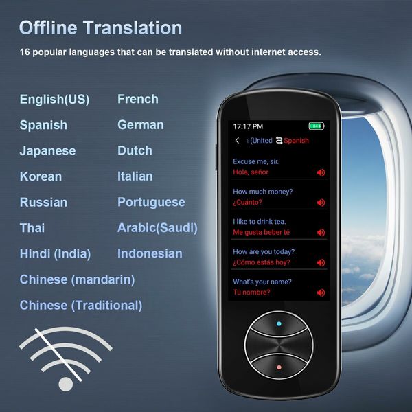 ANFIER Language Translator Device No WiFi Needed 2024