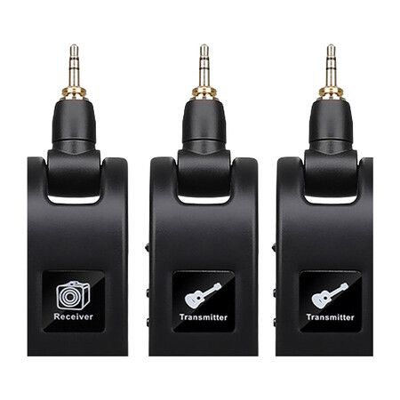 Microphone System Guitar Transmitter and Receiver for Dynamic Microphone Guitar Condenser Microphone