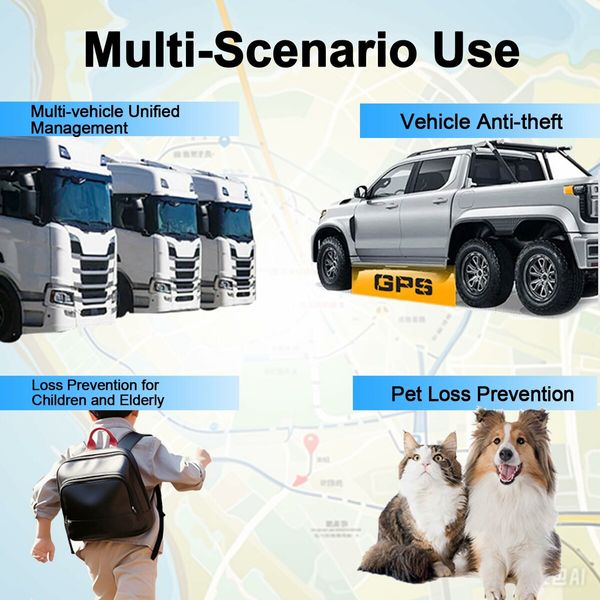 GPS Tracker for Vehicles Precise Real Time Tracking Devices Magnet Mount Full Global Coverage Tracker Device (GF-08)