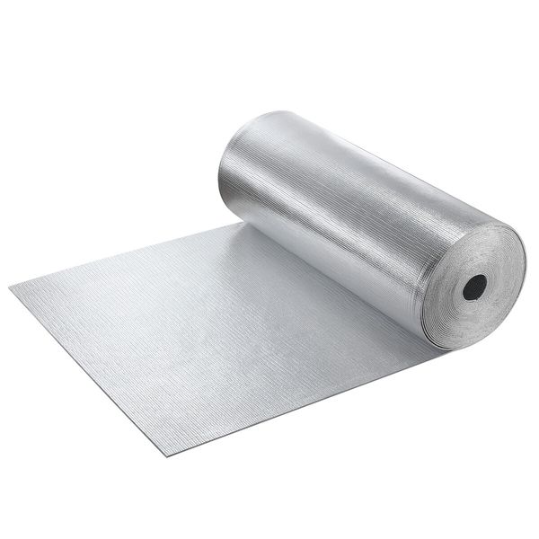 Foil Heat Barrier Shield Air Roof Wall Floor Attic Loft Cell Insulation Rolls Ceiling Window Aluminium 6mm XPE 30sq m