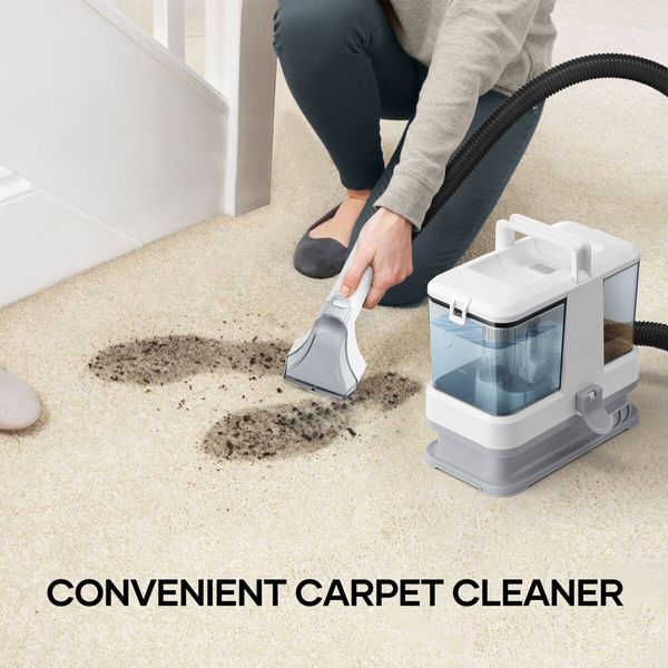 Carpet Upholstery Cleaner Sofa Spot Rug Stain Remover Mattress Car Seat Slate Fabric Lounge Deep Cleaning Machine Portable