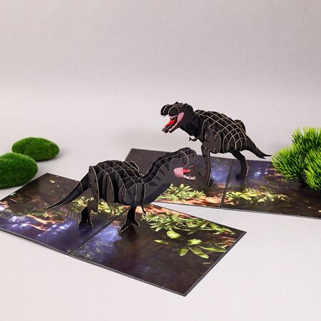 3d Gift Card Dinosaur