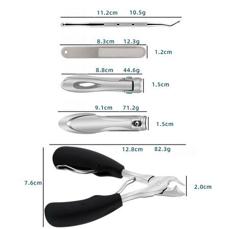 Thick Toenail Clippers, Toe Nail Clippers for Ingrown, Thick, Seniors Toenail