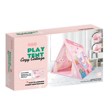 Kids Play Tents  Fairy Playhouse  Mermaid Tent Gift Toys for Girls Children Play House (Pink)