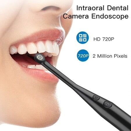 Dental Oral Camera For Pc iOS Android,Wireless Intraoral Endoscope Dental Camera 3 in 1 USB Dental Care Endoscope Dental Magnifier