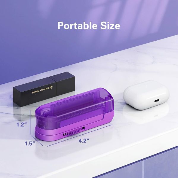 Pill Cutter Splitter for Cutting Multiple Pills,Adjustable Pill Cutter Splitter for Small and Tiny Pills with Accurate Pill Alignment,Pill Cutter for Small or Large Pills with Sharp Safe Blade (Purple)