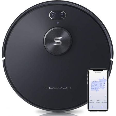 Tesvor S6+ Robot Vacuum Cleaner Mop 2700Pa With Laser Navigation