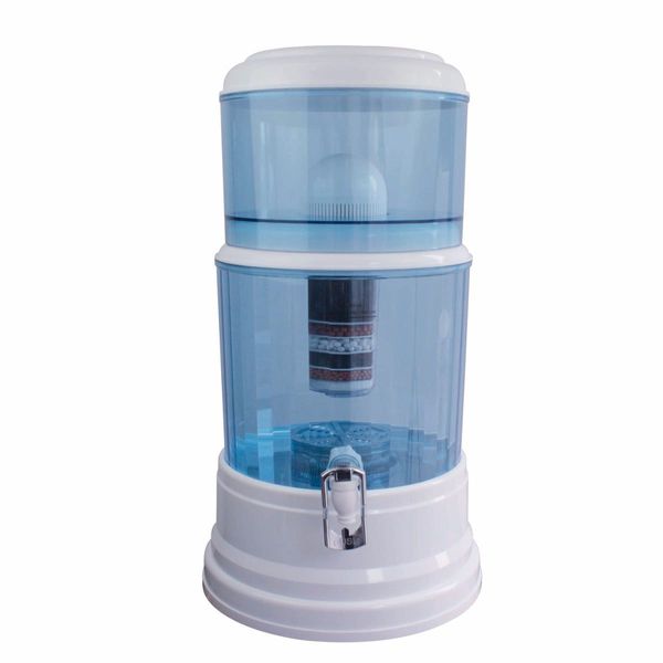 Aimex 20 Litre Water Purifier + 3 X 8 Stage Filter + Maifan Stones