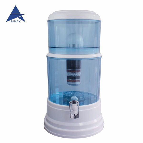 Aimex 20 Litre Water Purifier + 3 X 8 Stage Filter + Maifan Stones