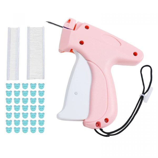 Quick Clothing Fixer,Mini Stitch Gun for Clothes,Clothing Stitch Tagging Gun,Comes with 100 Bear Buckles and 1100 Plastic Needles,Stitchy Quick Clothing Fixer,Micro Tagging Stitch Tool for Clothing