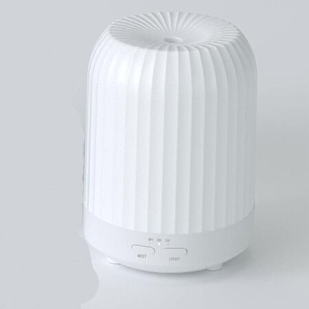 Essential Oil Diffuser for Bedroom, Quiet Humidifiers for Home, Ultrasonic 250ML Small Aroma   Diffuser, for Baby Bedroom, Hotel, Plant, White