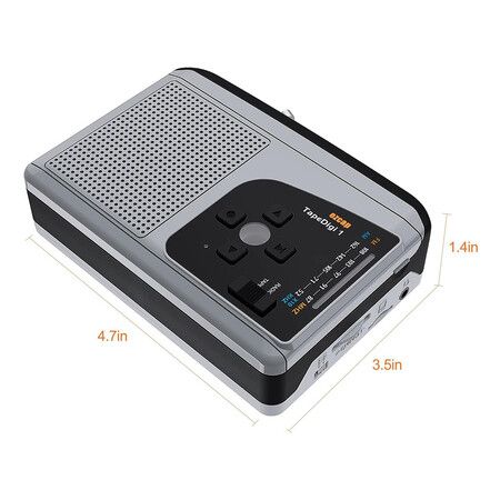 Portable Cassette Players and Recorders, AM FM Radio Walkman Cassette Player Convert to MP3