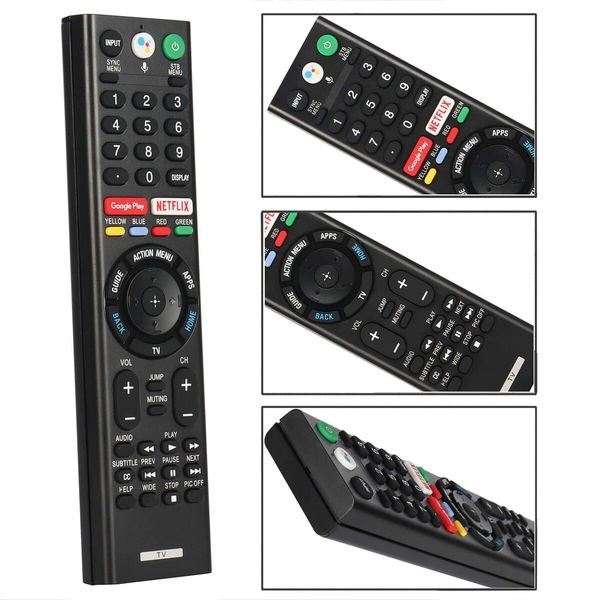 RMF TX300U RMF TX200U RMF TX201U Remote Control Replacement for Sony Bravia KD-65A1 KD77A1 KD75XE9405 KD65XE8505 etc