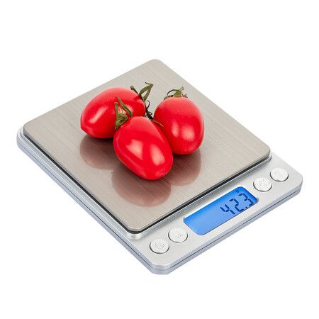 Small Kitchen Scale, USB Charging Mini Food Electronic Scale, High Accuracy Cooking Scale, Pocket Scale with LCD Display, 1kg/0.1g