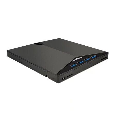 External  Drive Burner USB 3.0 UHD 4K Portable  DVD Burner for Laptop Windows PC Mac MacBook Desktop