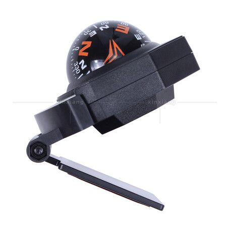 Foldable Car Dashboard Compass Ball for Vehicle Boat High Precision Navigation With Slope Meter 2-In-1 Car Mount Compass Ball