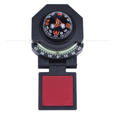 Foldable Car Dashboard Compass Ball for Vehicle Boat High Precision Navigation With Slope Meter 2-In-1 Car Mount Compass Ball