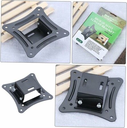 Small TV Monitor Wall Mount, RV TV Mount, Quick Release VESA Wall Mount Fits 14 to 27  Inch Screens, 75 100 VESA Compatible, 44lb Capacity