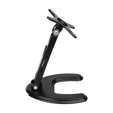 U Shape 10 inch to 27 inch 180 Degree Adjustable LCD Monitor Stand Mount Folding VESA Monitor Stand All Metal Body With VESA Hole 75x75mm 100x100mm