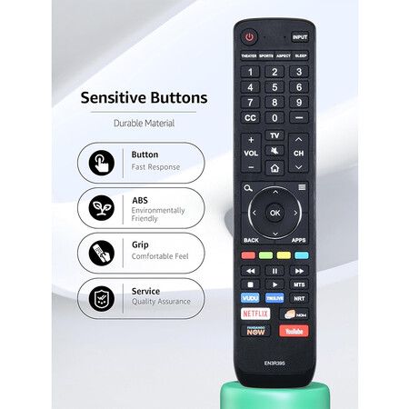 EN3R39S Replaced Remote fit for Sharp 4K Smart TV LC-55Q7000U