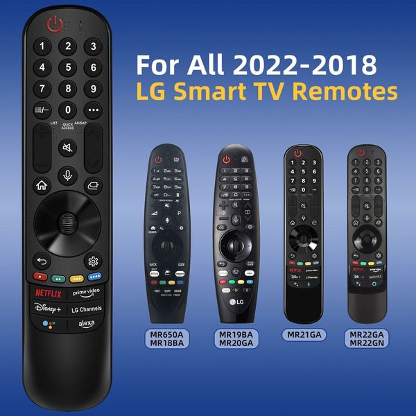 LG TV Remote Replacement for All LG Smart TVs, for LG Magic Remote Control MR22GA/GN with Voice and Pointer Function