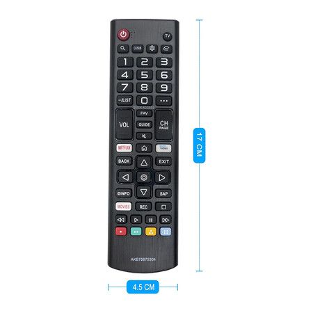 AKB75675304 Replace Remote Control fit for LG Smart TV HDTV