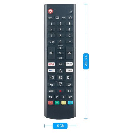 AKB76037601 Replace Remote Control fit for LG TV