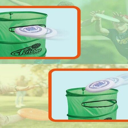 Frisbee Toss Outdoor Lawn Game Set Family Game Fun Activity Kids Toy