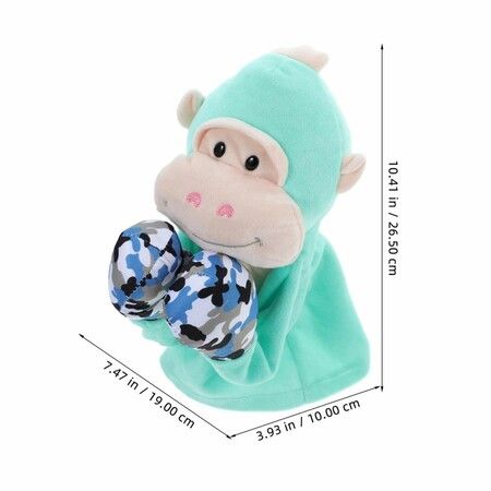 Plush Animal Hand Puppets Boxing Kids Monkey Playtime Animal Birthday Christmas Gifts