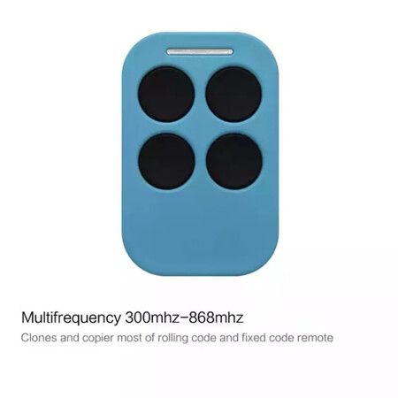 Universal Multi-Frequency Garage Remote Control Duplicator 280-868MHz 4 Door Opener,Ensure Your Model in Brand Table List