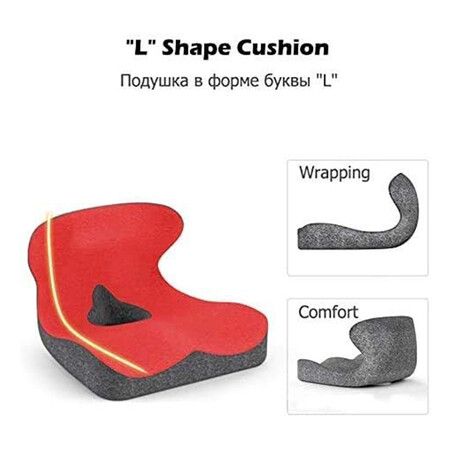 Seat Cushion for Office Chair,Seat Cushions for Pressure Relief, Foam Seat Cushion , Sciatica Pillow for Sitting