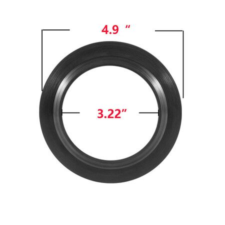 33239 Closet Flange Seal Replacement for Thetford, Fits The Standard 3inch RV Waste Hole