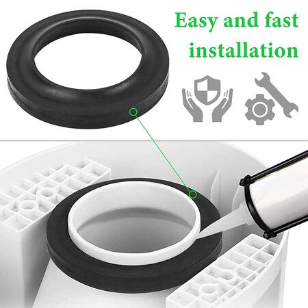 33239 Closet Flange Seal Replacement for Thetford, Fits The Standard 3inch RV Waste Hole