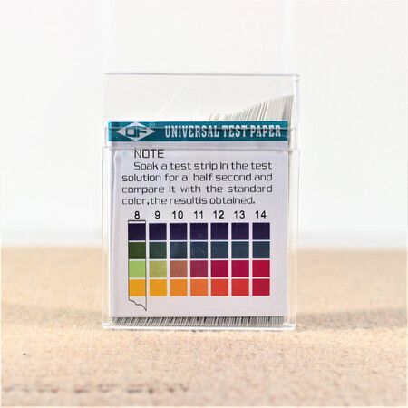 PH Test Strips, Universal Application (pH 0-14), 100 Strips for Saliva, Soap, Urine, Food, Liquids, Water with Soil Testing, Lab Monitoring