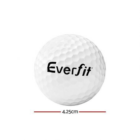 Everfit 48pcs Golf Ball Set Reusable Distance Golf Balls Practice Training