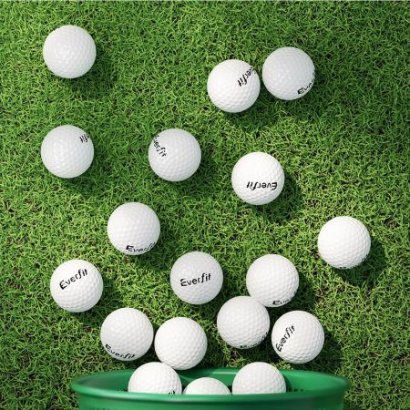 Everfit 24pcs Golf Ball Set Reusable Distance Golf Balls Practice Training