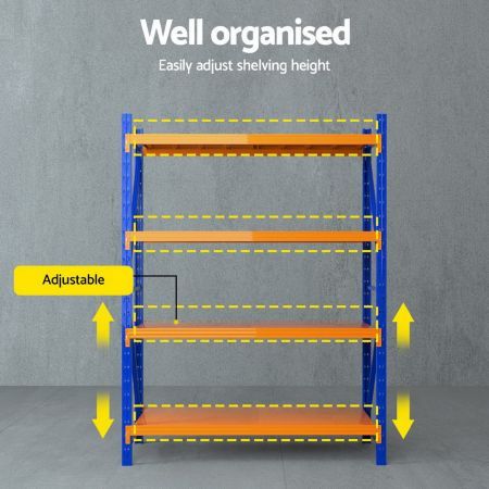 Giantz 2Mx1.5M Warehouse Shelving Garage Rack