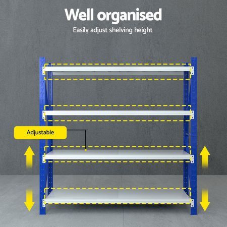 Giantz 2Mx2M Warehouse Shelving Garage Rack