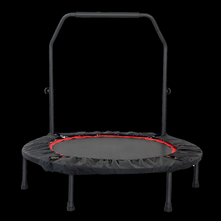 Mini Rebounder Trampoline With Handle Rail