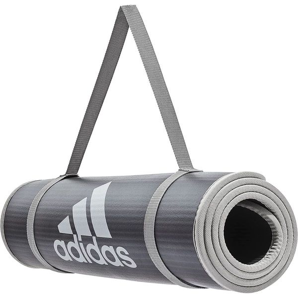 Adidas Exercise Training Floor Mat Gym 10mm Thick Gym Yoga Fitness Judo Pilates